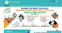 Desktop Screenshot of hasmi-islamicschool.com